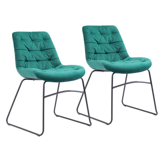 Tammy Dining Chair (Set of 2) Green