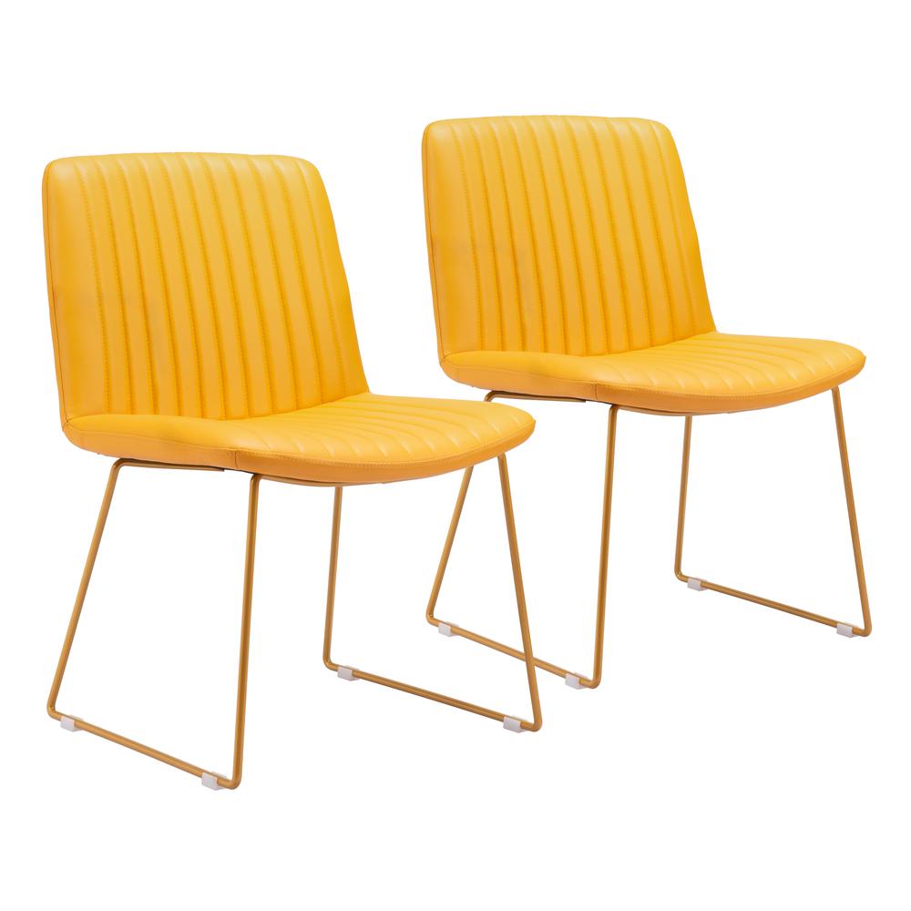 Joy Dining Chair (Set of 2) Yellow