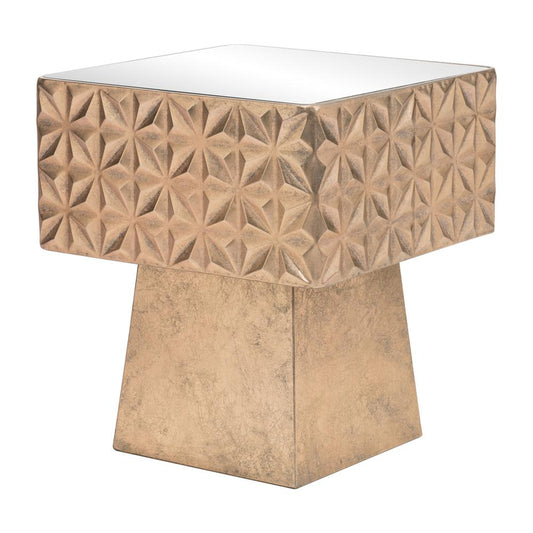 Mayan Side Table Gold