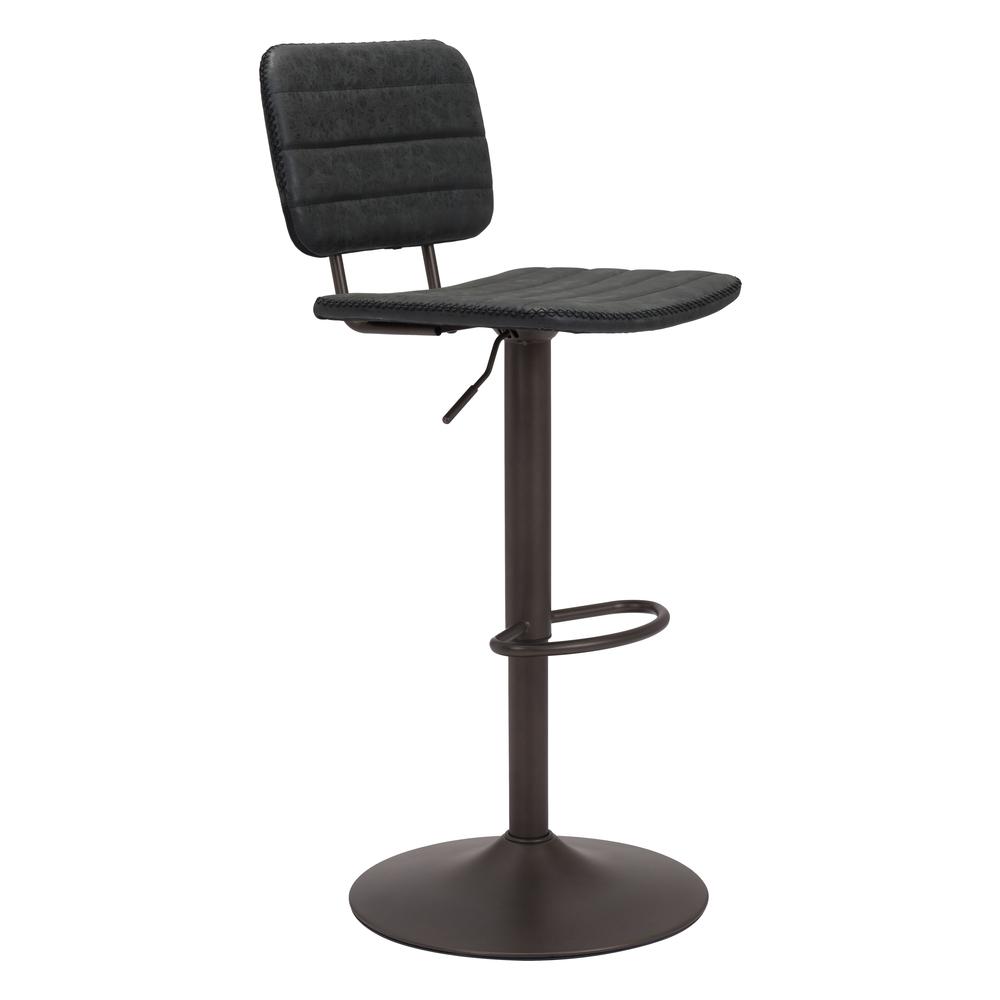 Holden Barstool Vintage Black & Dark Bronze