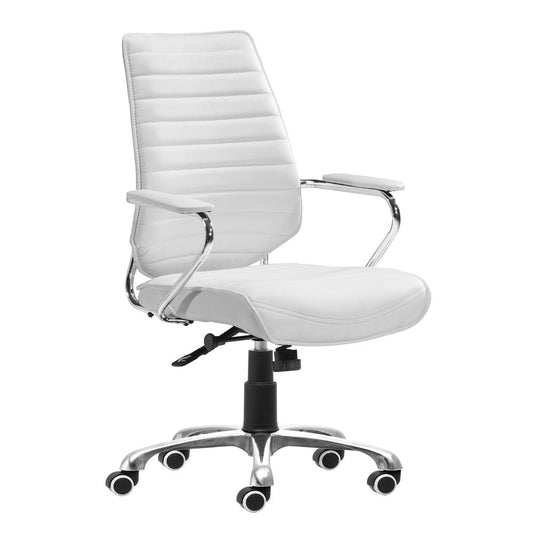 Enterprise Low Back Office Chair White