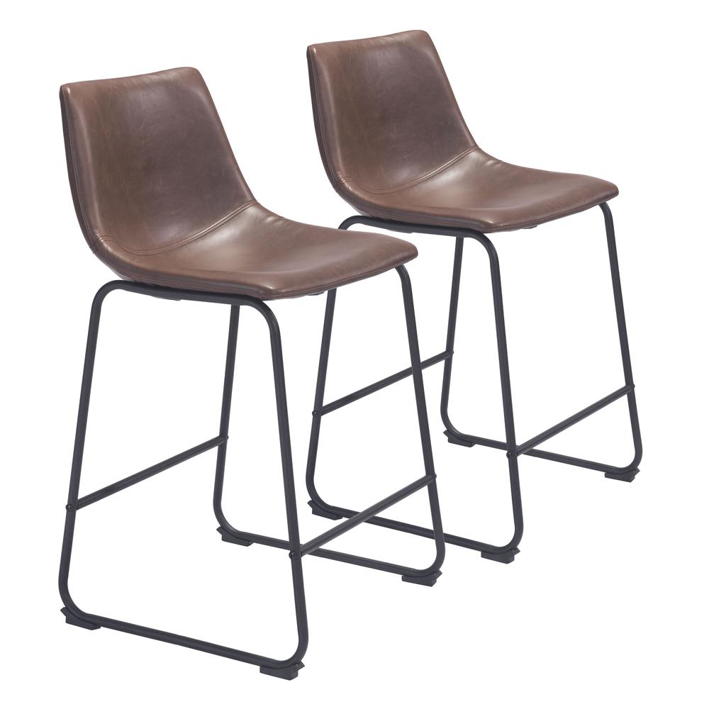 Smart Counter Stool (Set of 2) Vintage Espresso