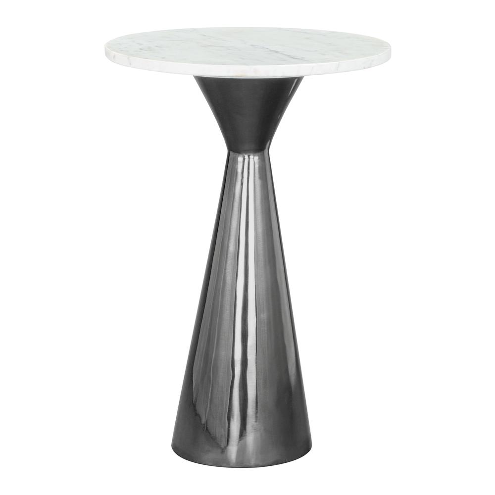 Tim Side Table White & Black