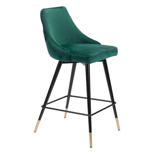 Piccolo Counter Stool Green