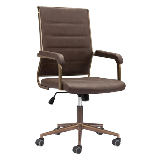 Auction Office Chair Espresso