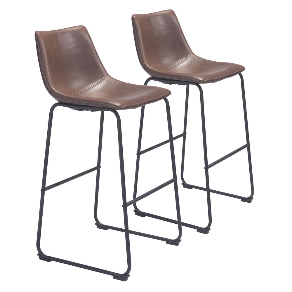 Smart Barstool (Set of 2) Vintage Espresso