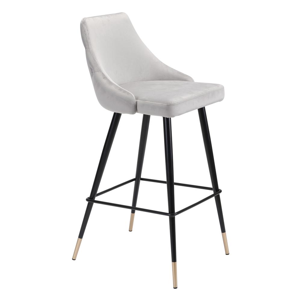 Piccolo Barstool Gray