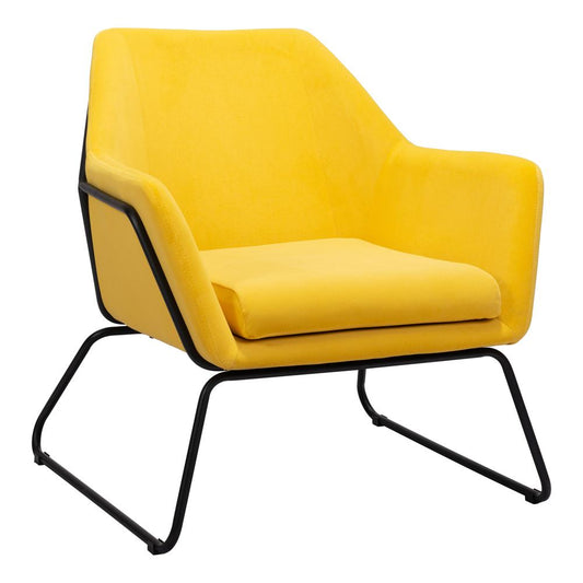 Jose Accent Chair Yellow