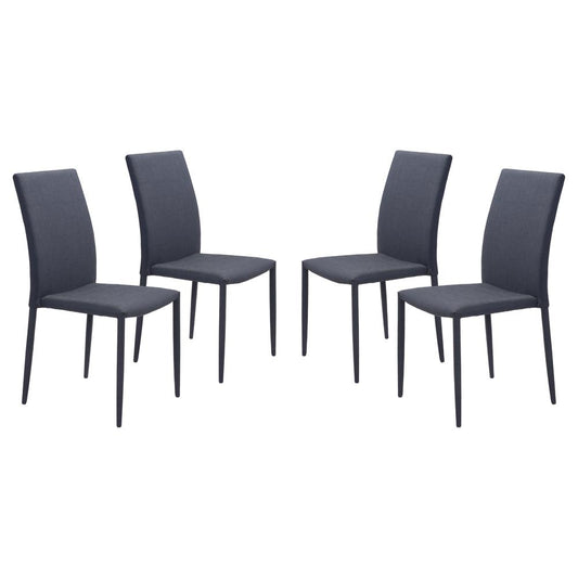 Confidence Dining Chair (Set of 4) Black