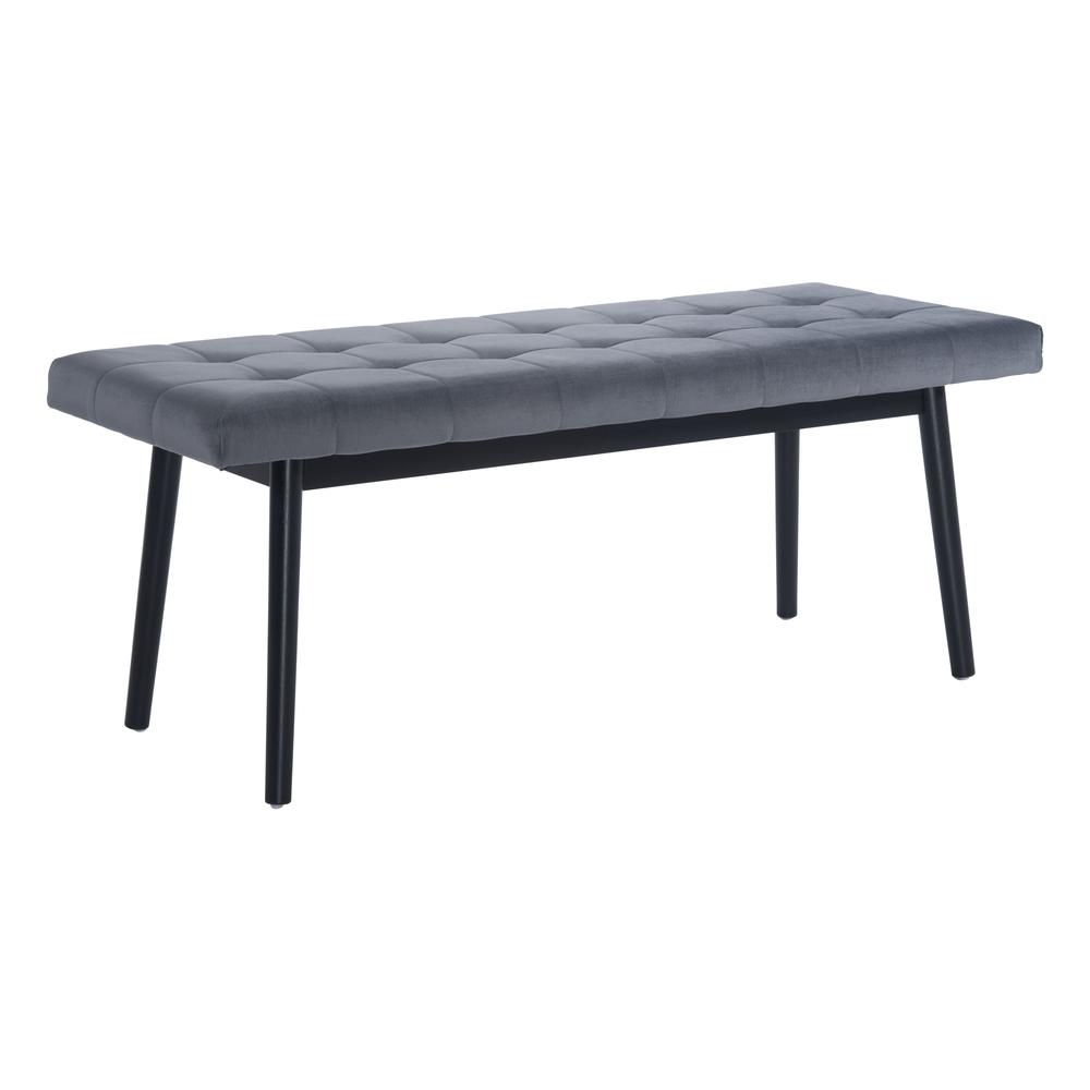 Tanner Bench Gray & Black