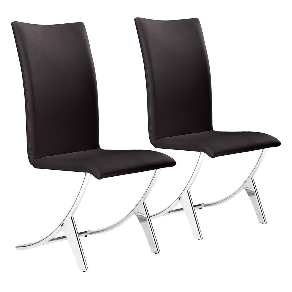 Delfin Dining Chair (Set of 2) Espresso