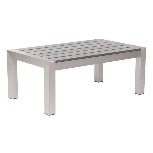 Cosmopolitan Coffee Table Gray & Silver