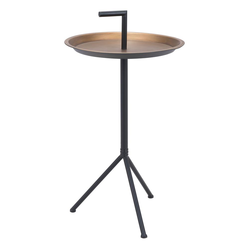 Mercy Accent Table Brass