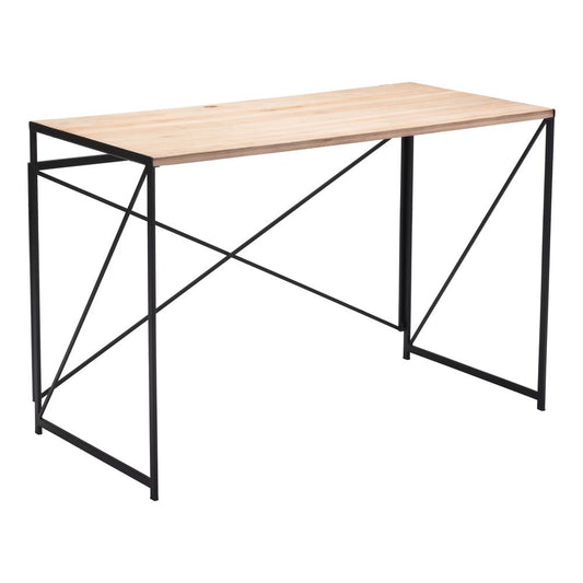 Yazmine Desk Natural & Black