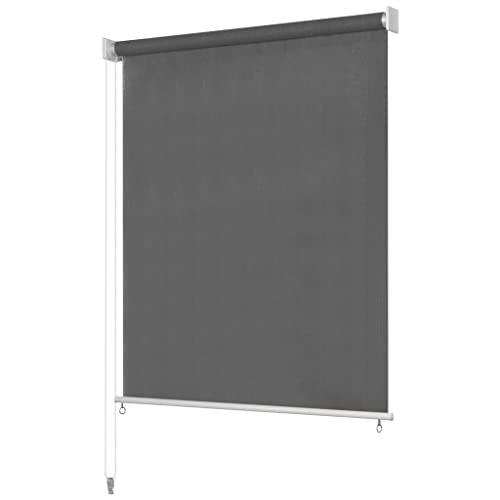 vidaXL Outdoor Roller Blind 62.9"x55.1"  Anthracite, 43485