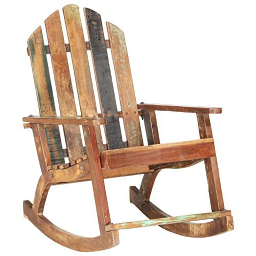 vidaXL Garden Rocking Chair Solid Reclaimed Wood 5882