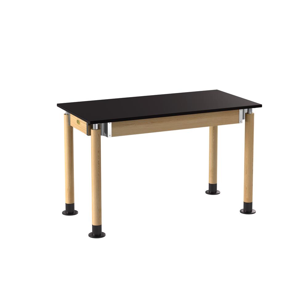 NPS¬Æ Signature Science Lab Table, Oak, 24 x 48, Phenolic Top,