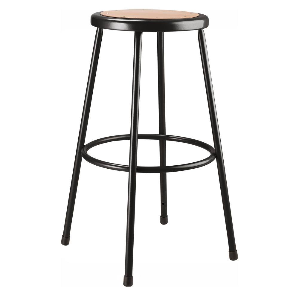 NPS® 30" Heavy Duty Steel Stool, Black