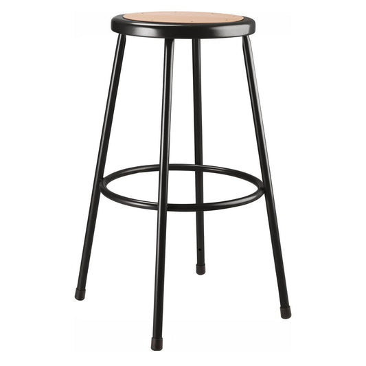 NPS® 30" Heavy Duty Steel Stool, Black