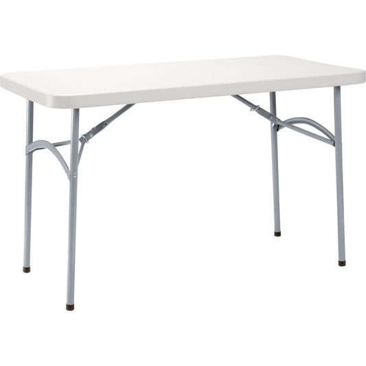 NPS¬Æ 24" x 48" Heavy Duty Folding Table, Speckled Gray