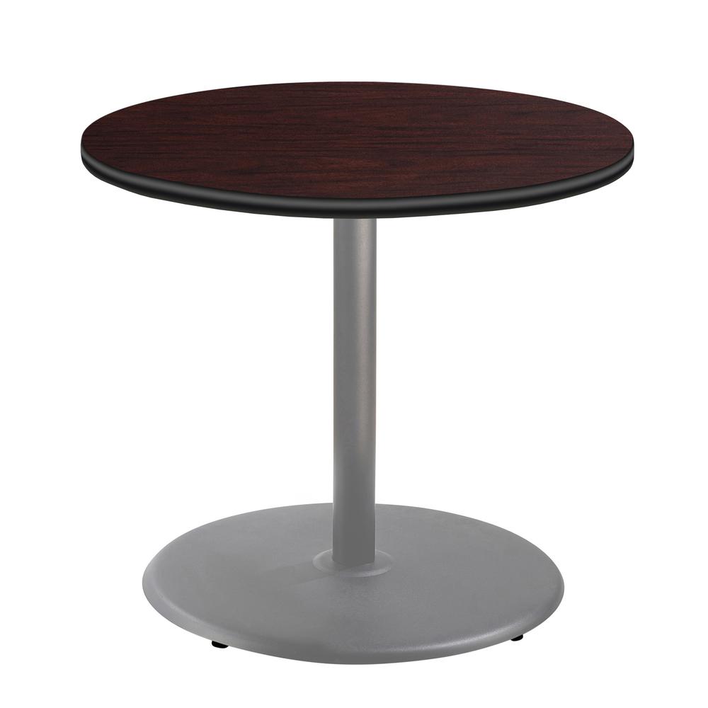 NPS® Café Table, 36" Round, Round Base, 30" Height, Particleboard Core/T-Mold