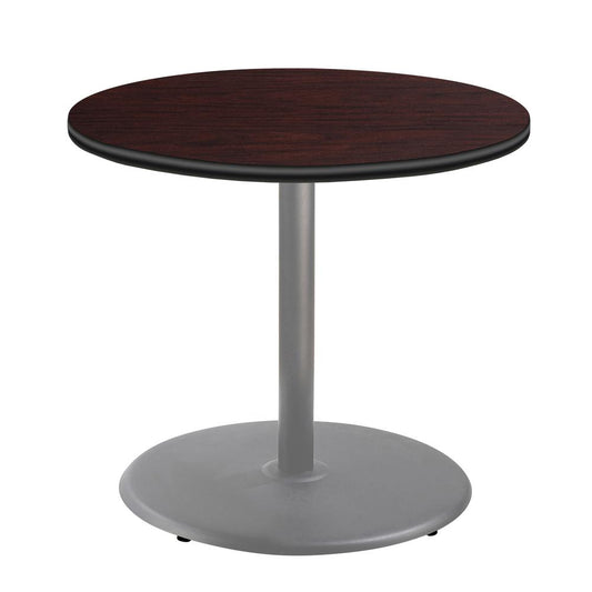 NPS® Café Table, 36" Round, Round Base, 30" Height, Particleboard Core/T-Mold