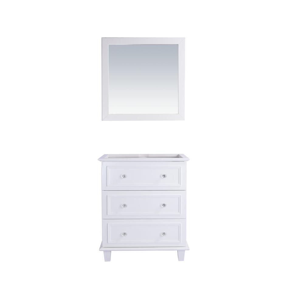 Luna - 30 - White Cabinet