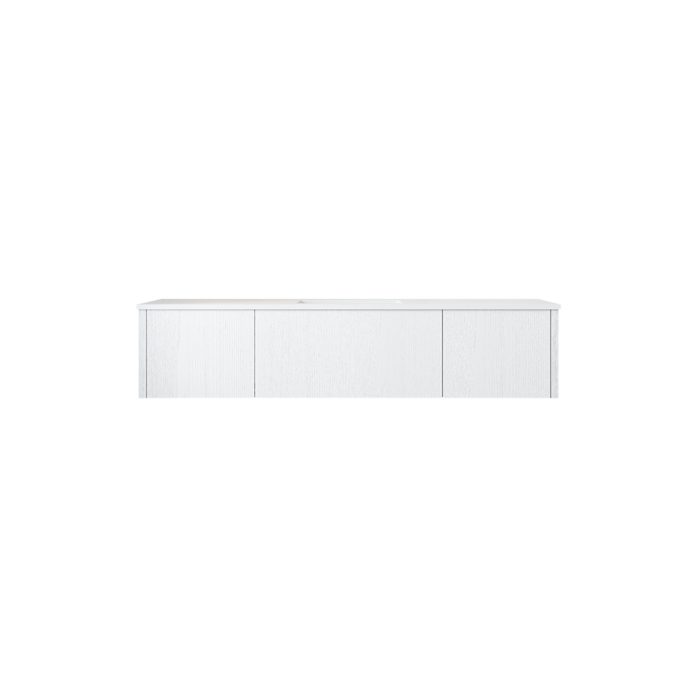 Legno 66" Alabaster White Bathroom Vanity Matte White