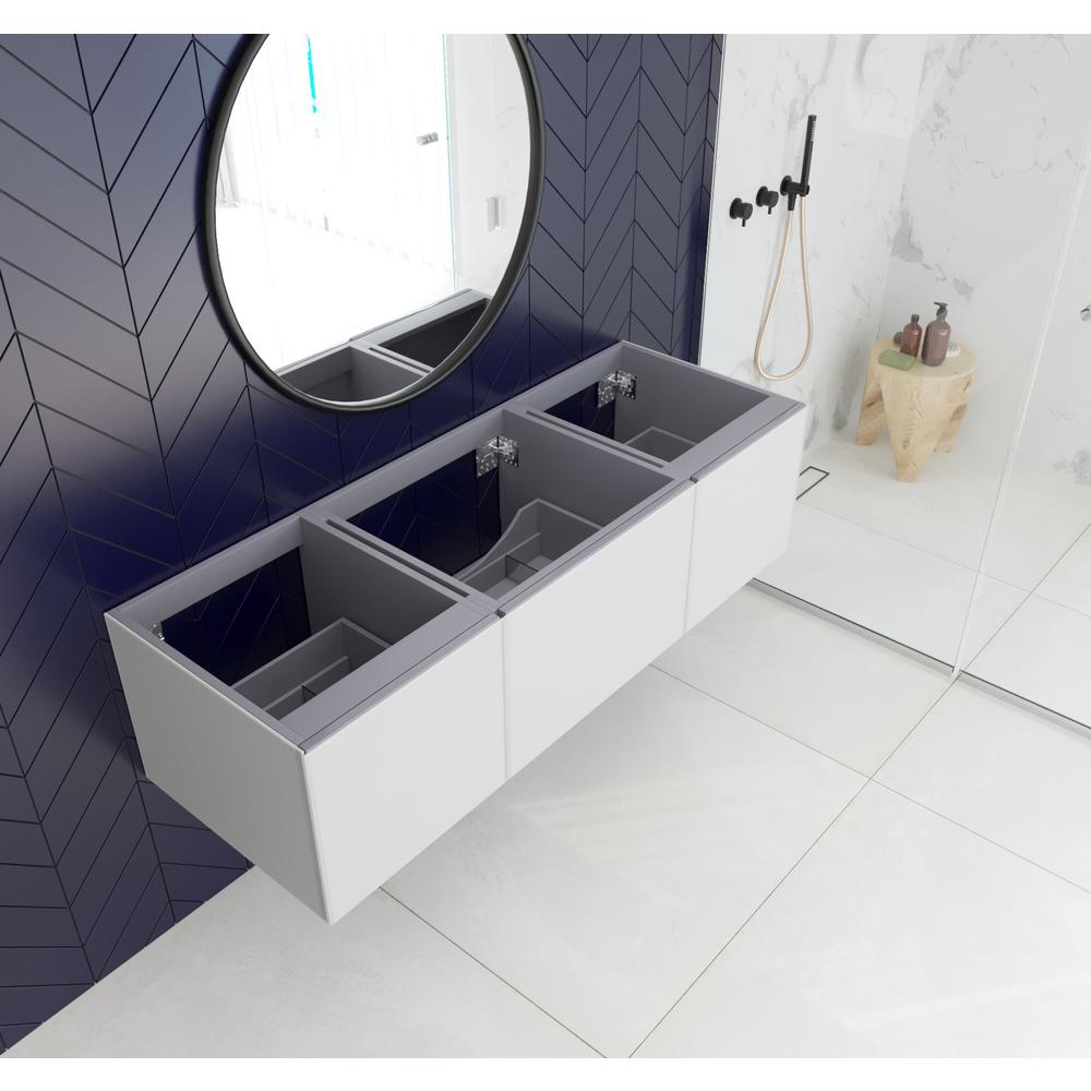 Vitri 60 - Cloud White Single Sink Cabinet