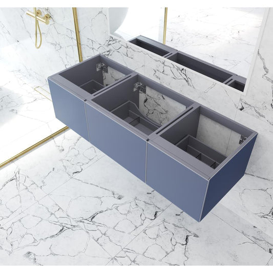 Vitri 60 - Nautical Blue Single Sink  Cabinet