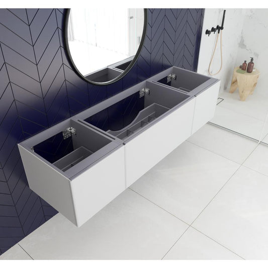 Vitri 72 - Cloud White Single Sink Cabinet