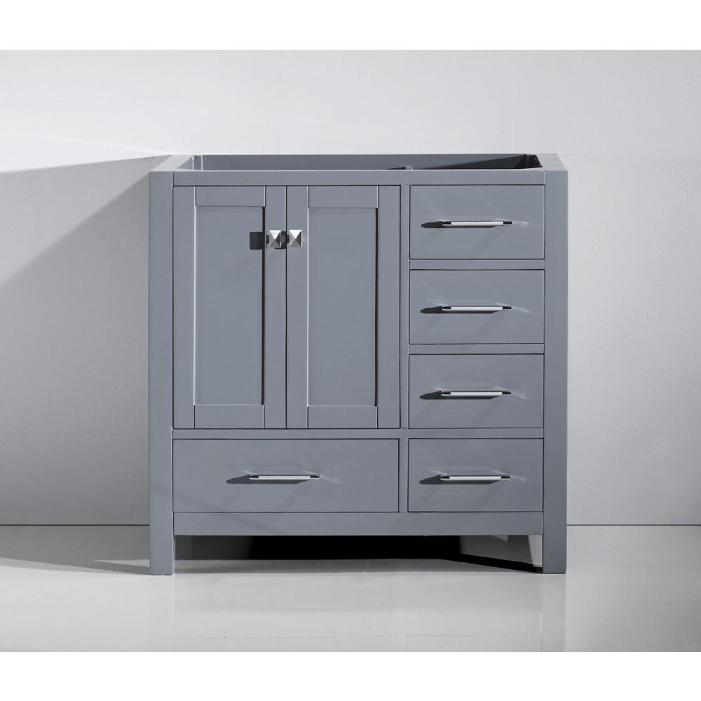 Caroline Avenue 36" Single Cabinet in Gray