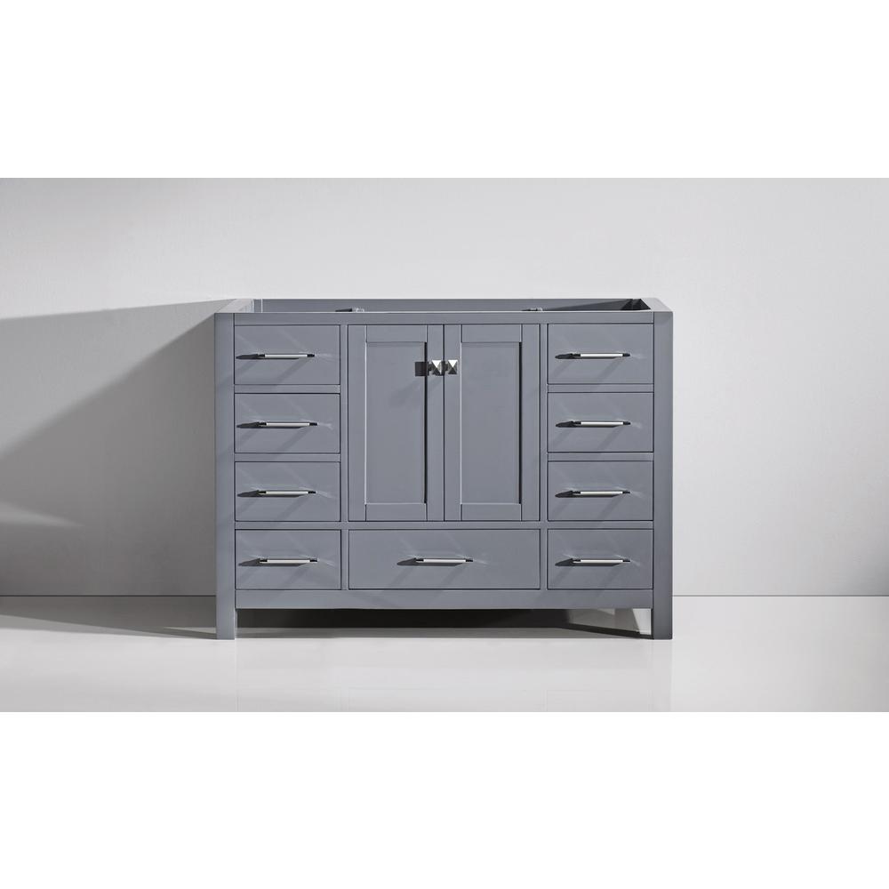 Caroline Avenue 48" Single Cabinet in Gray