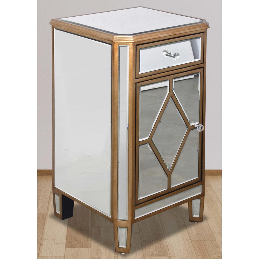 Astor Mirrored Side Table