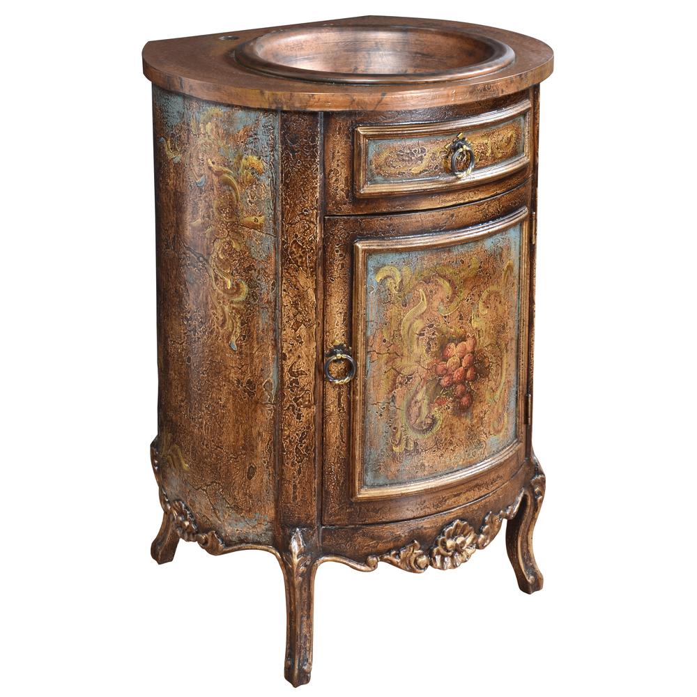 Lima Copper Vanity