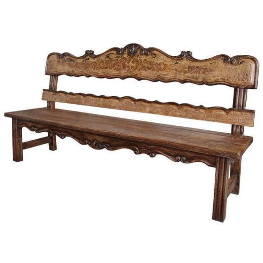 Belruse High Back Bench