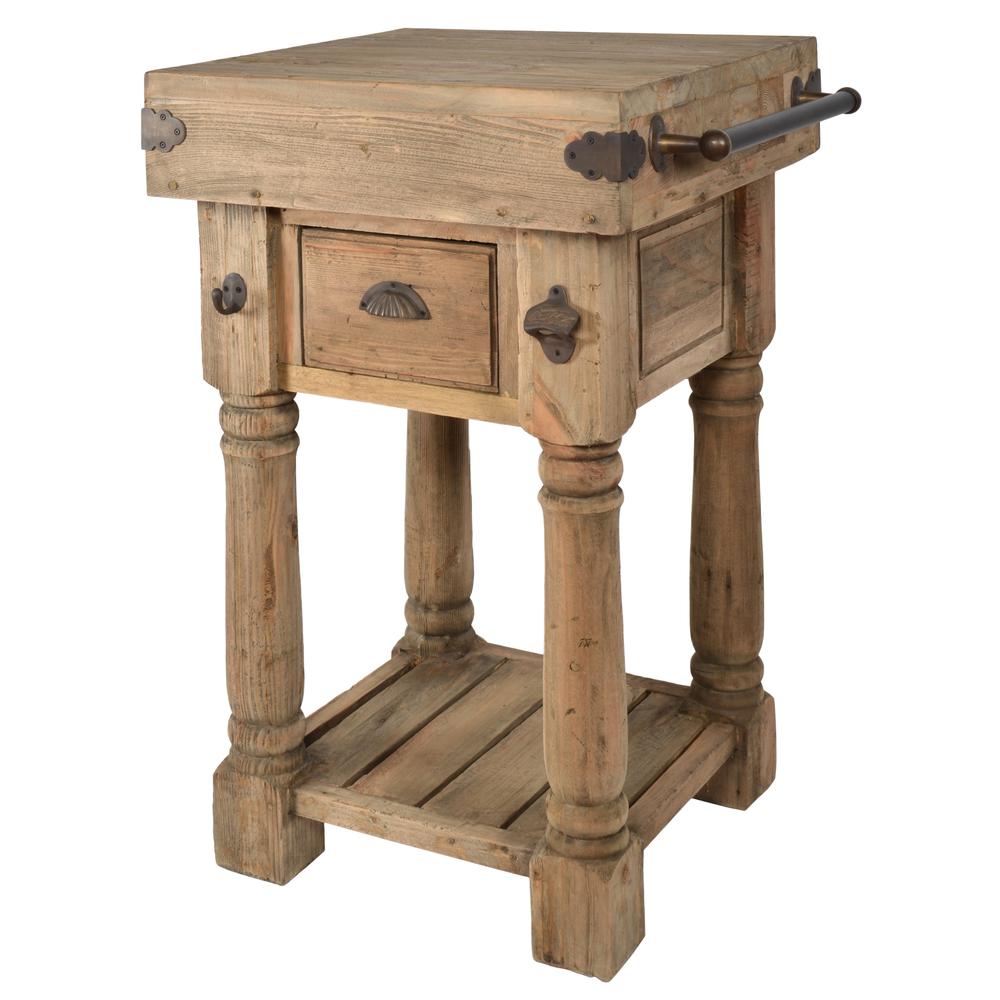 Farmhouse Island Work Console Small