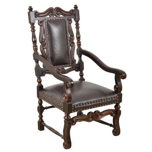 Conquistador Leather Chair