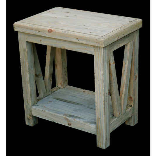 Farmhouse Provence Town End Table