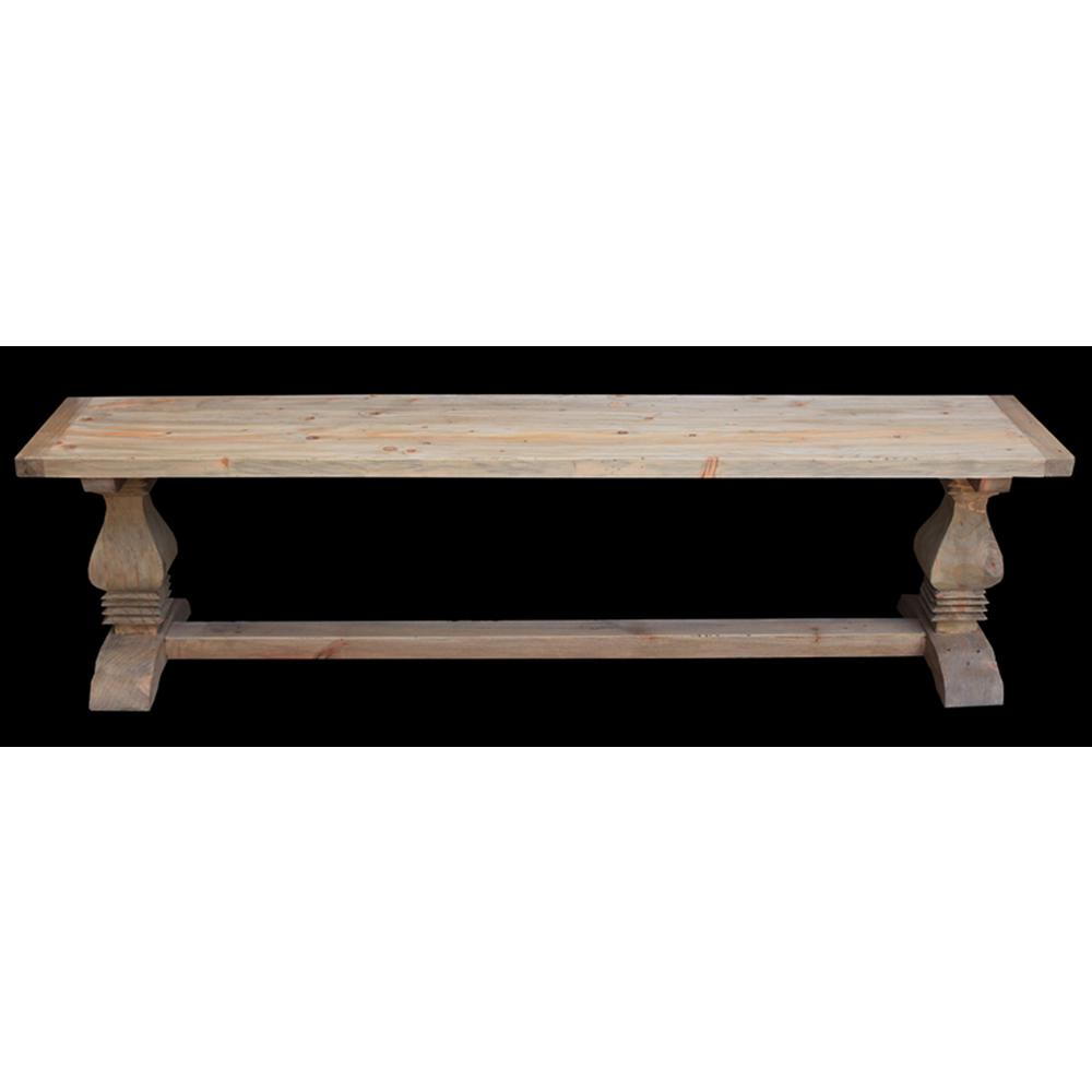 Farmhouse Terminus Bench