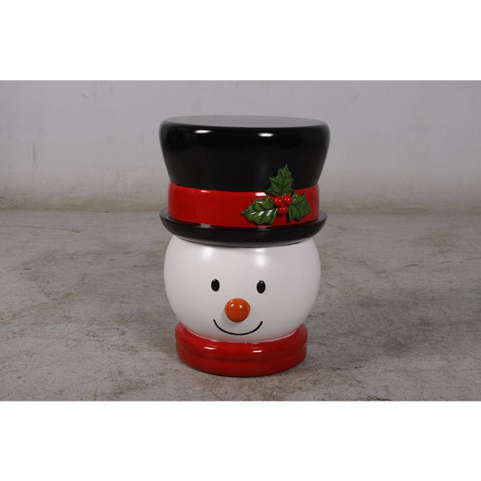 Snowman Stool 17H