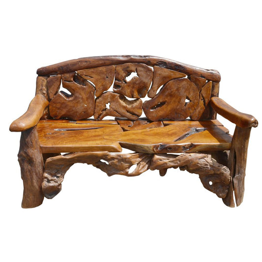 Large Teak Bench