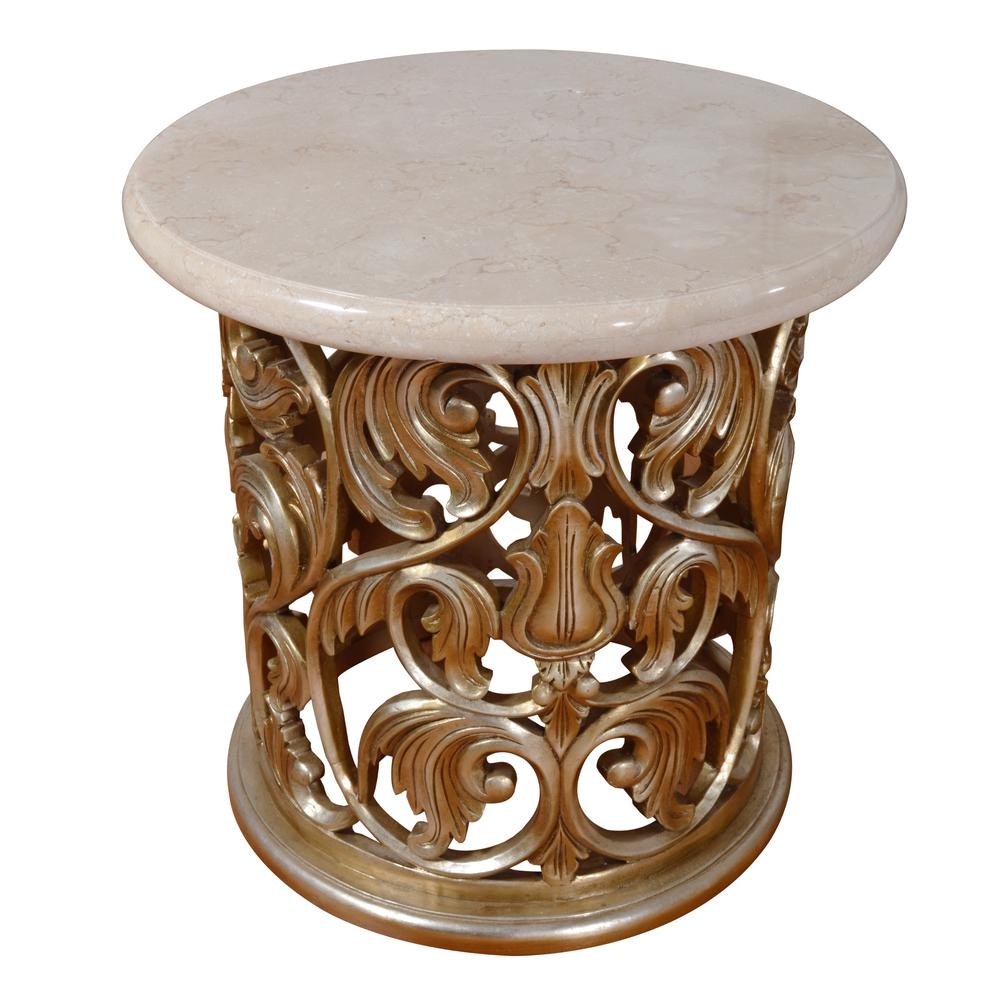 Platine Round Side Table