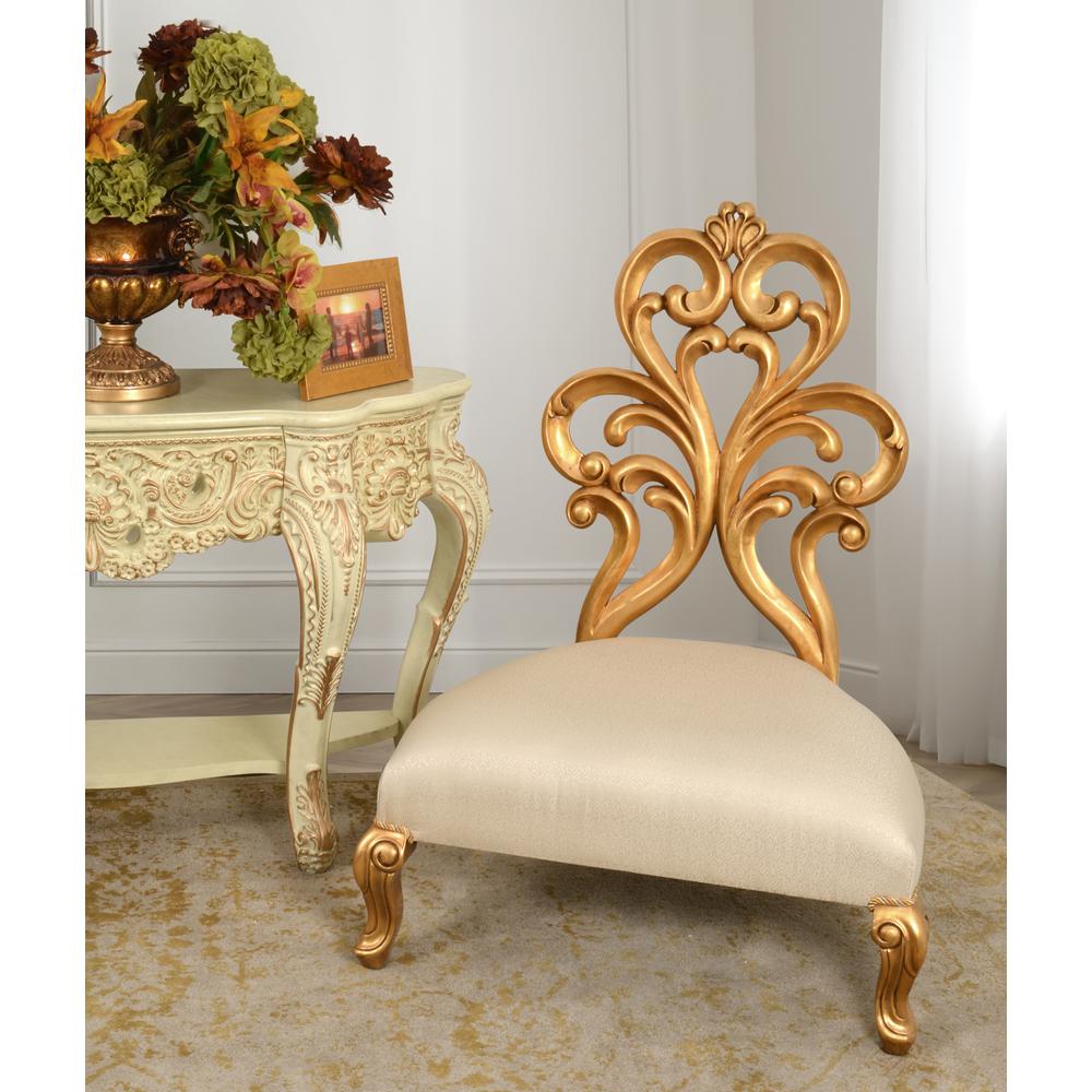 Gold Swank Chair