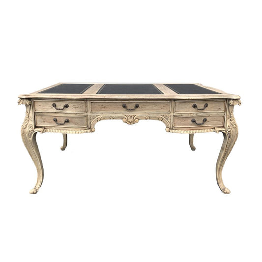 Natural Mahognay Large Chippendale Writing Desk