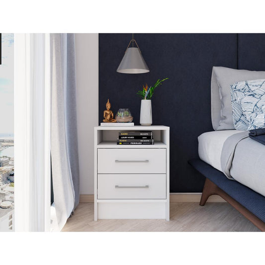 Leyva Nightstand White