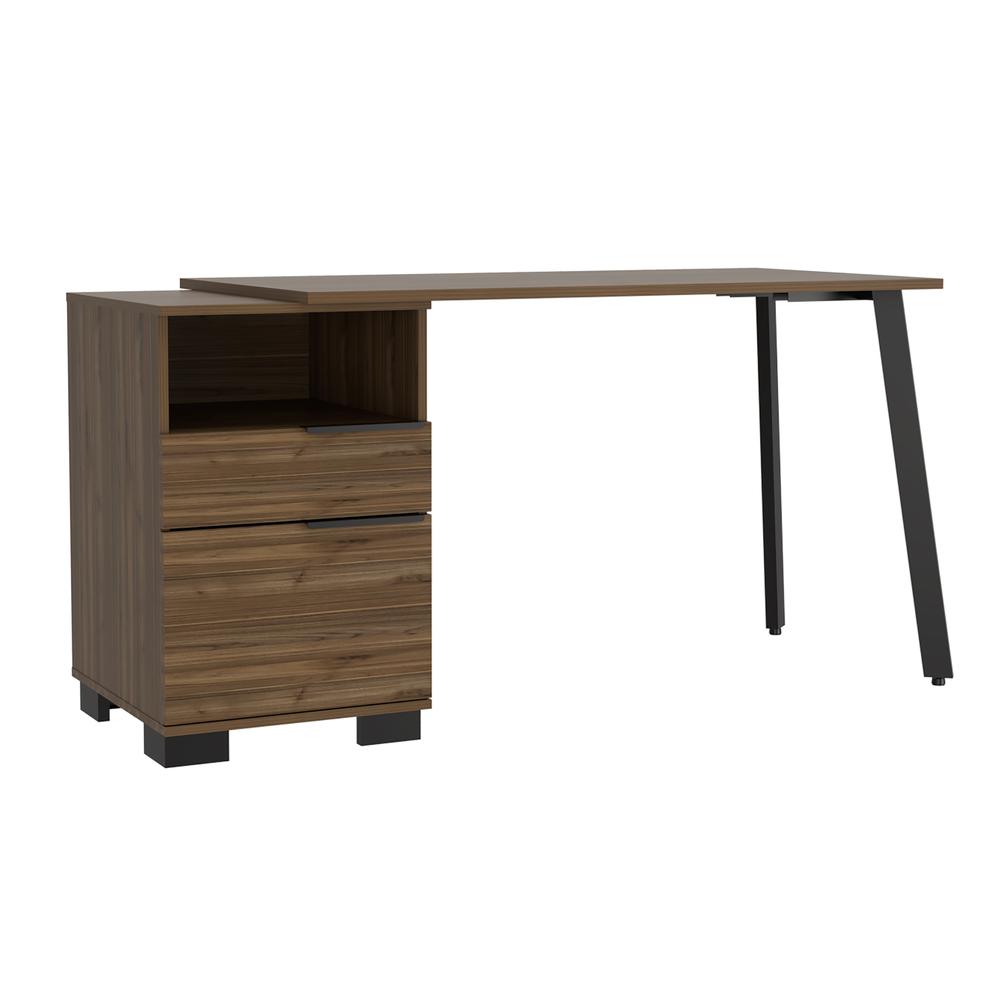 Oslo Desk - Mahogany