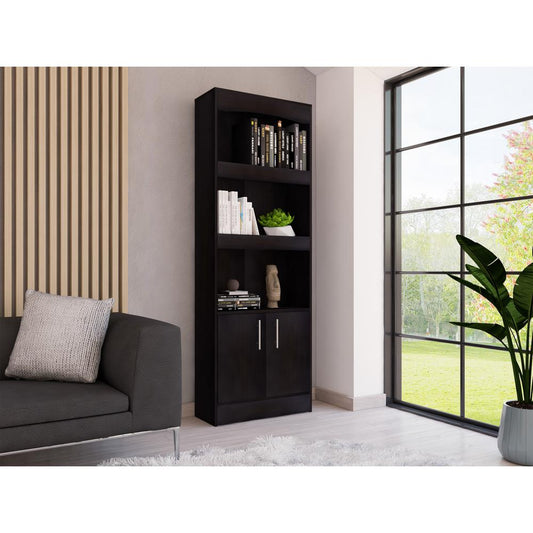 Dozza Bookcase Black Wengue