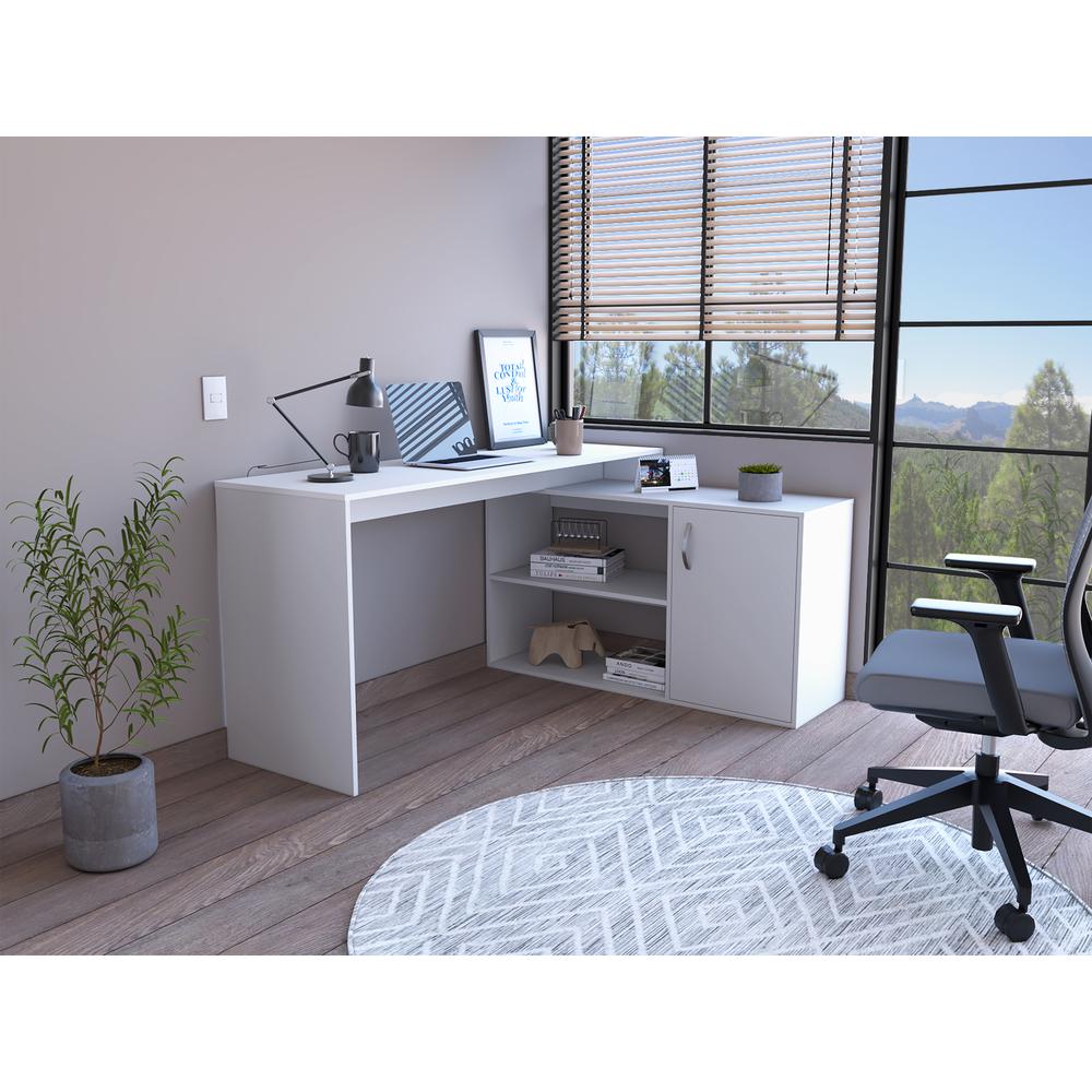 Boston Desk - White