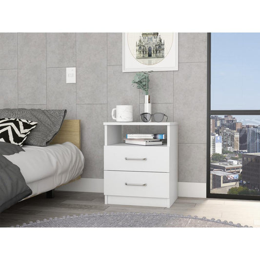 Salento Night Stand - White